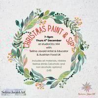Image 1 of Christmas Sip and Paint