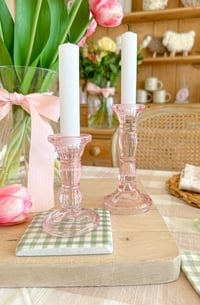 Image 2 of SALE! Pastel Candle Holders ( 4 Colour Options )