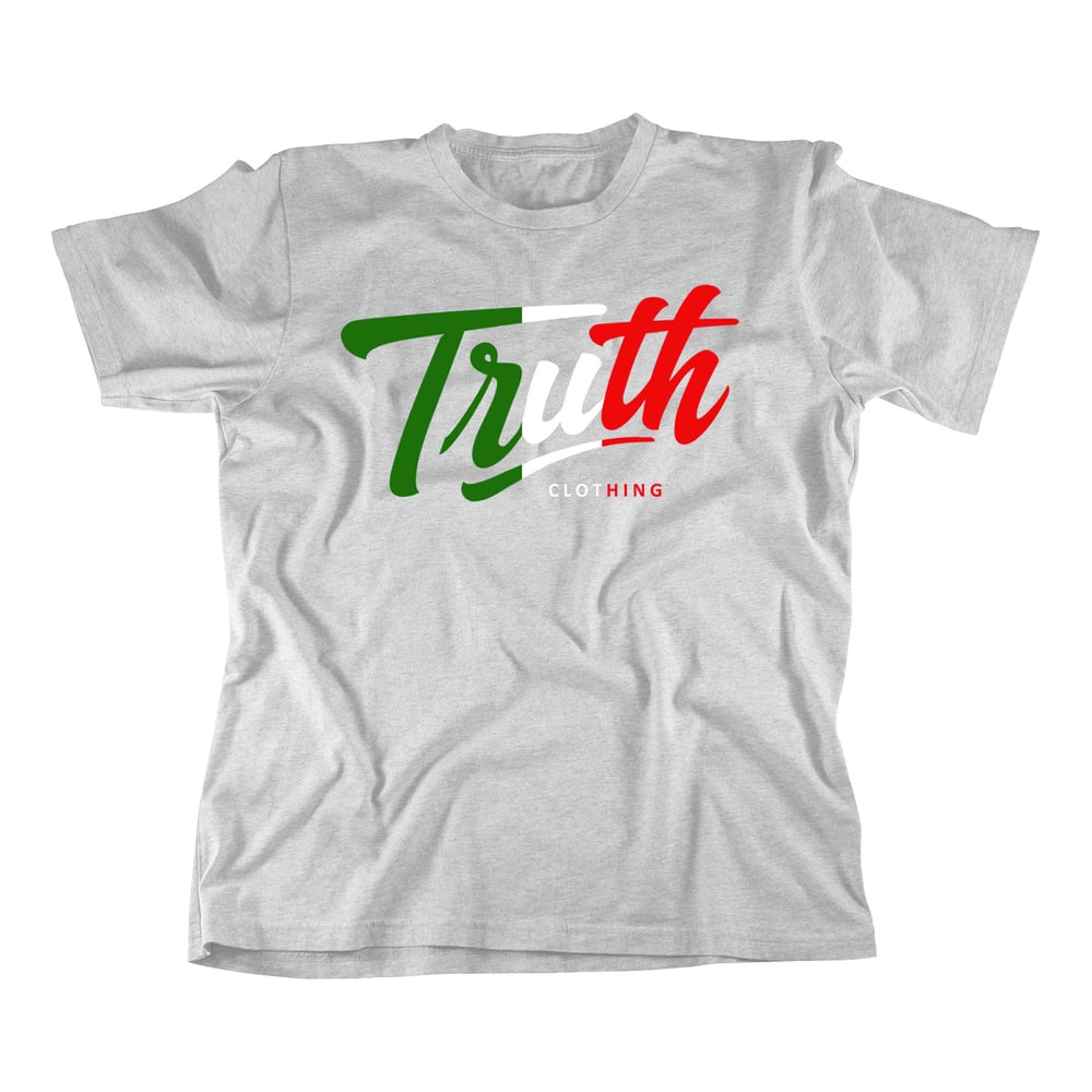 "Truth Mexico" T Shirt | Heather Grey ðŸ‡²ðŸ‡½