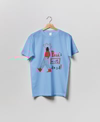 Image 1 of "Punk's not dead!" póló - kakas - kék