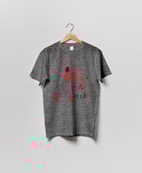 Image 1 of "Punk's not dead!" póló - kakas - szürke