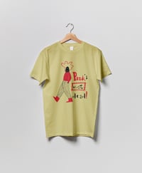 Image 1 of "Punk's not dead!" póló - kakas - sárga