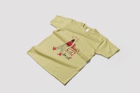 Image 3 of "Punk's not dead!" póló - kakas - sárga