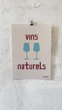 Vins Naturels A3 Print