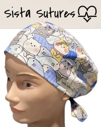 Image 3 of Cat Scrub Hats