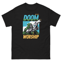 Image 1 of Riff Cult Doom Worship Green T-Shirt