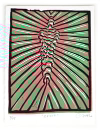 "Zenit" (9/15) – Limited Edition Linocut