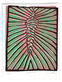 "Zenit" (10/15) – Limited Edition Linocut