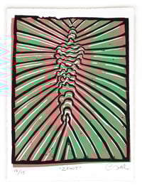 "Zenit" (14/15) – Limited Edition Linocut