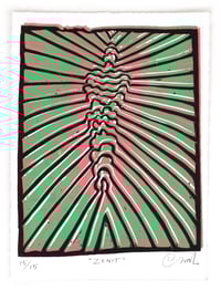 "Zenit" (15/15) – Limited Edition Linocut
