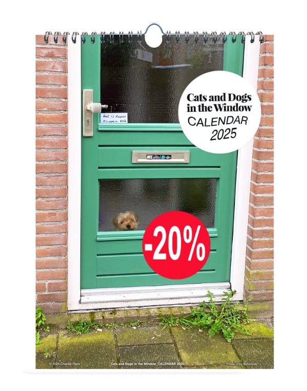 Image of  'Cats and Dogs in the Window' • 2025 CALENDAR