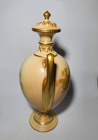 Image 5 of Royal Worcester Pair Covered Vases