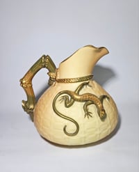 Image 1 of Royal Worcester Lizard Jug – Lizard looking down