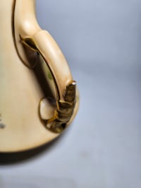 Image 13 of Royal Worcester Pair Trumpet Shaped Vases