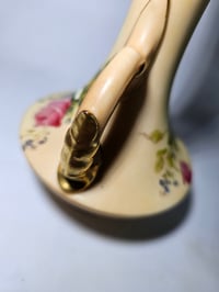Image 14 of Royal Worcester Pair Trumpet Shaped Vases