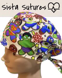 Image 12 of Xmas Scrub Hats