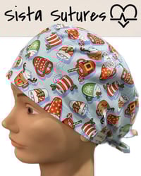 Image 14 of Xmas Scrub Hats