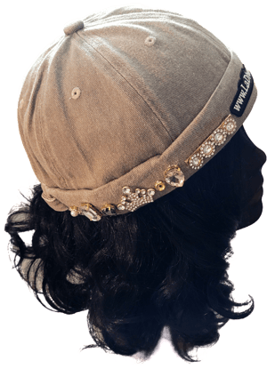 Image of The "Diamond" Brimless Logo Cap