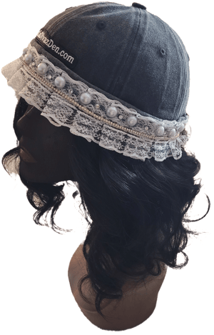 Image of The Lace Bucket - Brimless Logo Cap