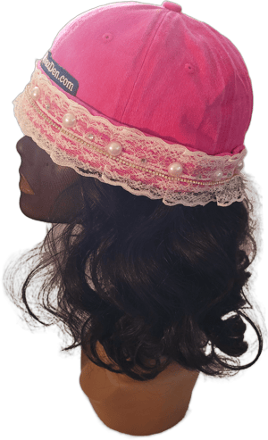 Image of The Lace Bucket - Brimless Logo Cap