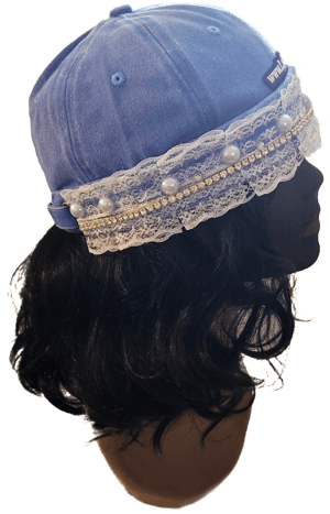 Image of The Lace Bucket - Brimless Logo Cap