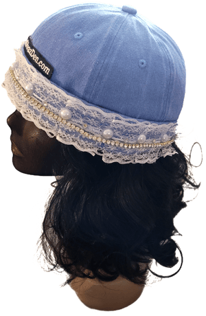 Image of The Lace Bucket - Brimless Logo Cap