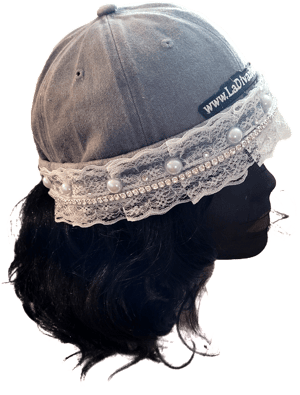 Image of The Lace Bucket - Brimless Logo Cap