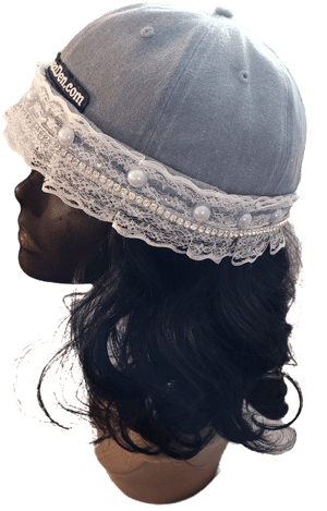 Image of The Lace Bucket - Brimless Logo Cap