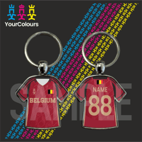 Image 1 of BELGIUM HOME SHIRT KEYRING 2024