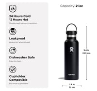 Image 4 of Hydro Flask™️ Standard Mouth Bottle 21 oz, 24 oz | Trillium