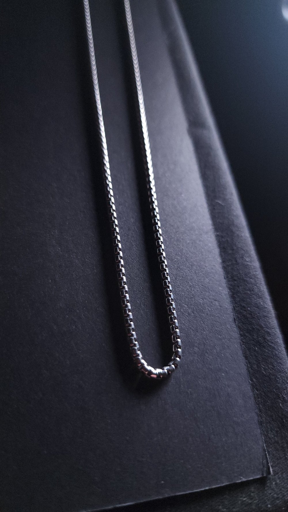 Image of Rounded Box Chain Necklace Unbranded
