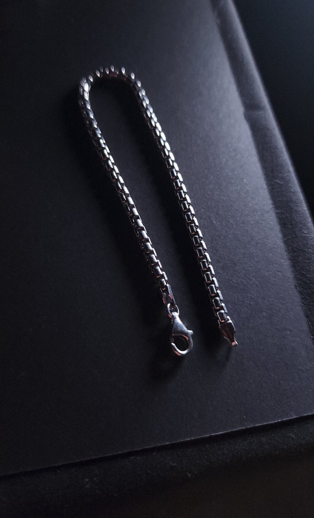 Image of Rounded box chain bracelet unbranded