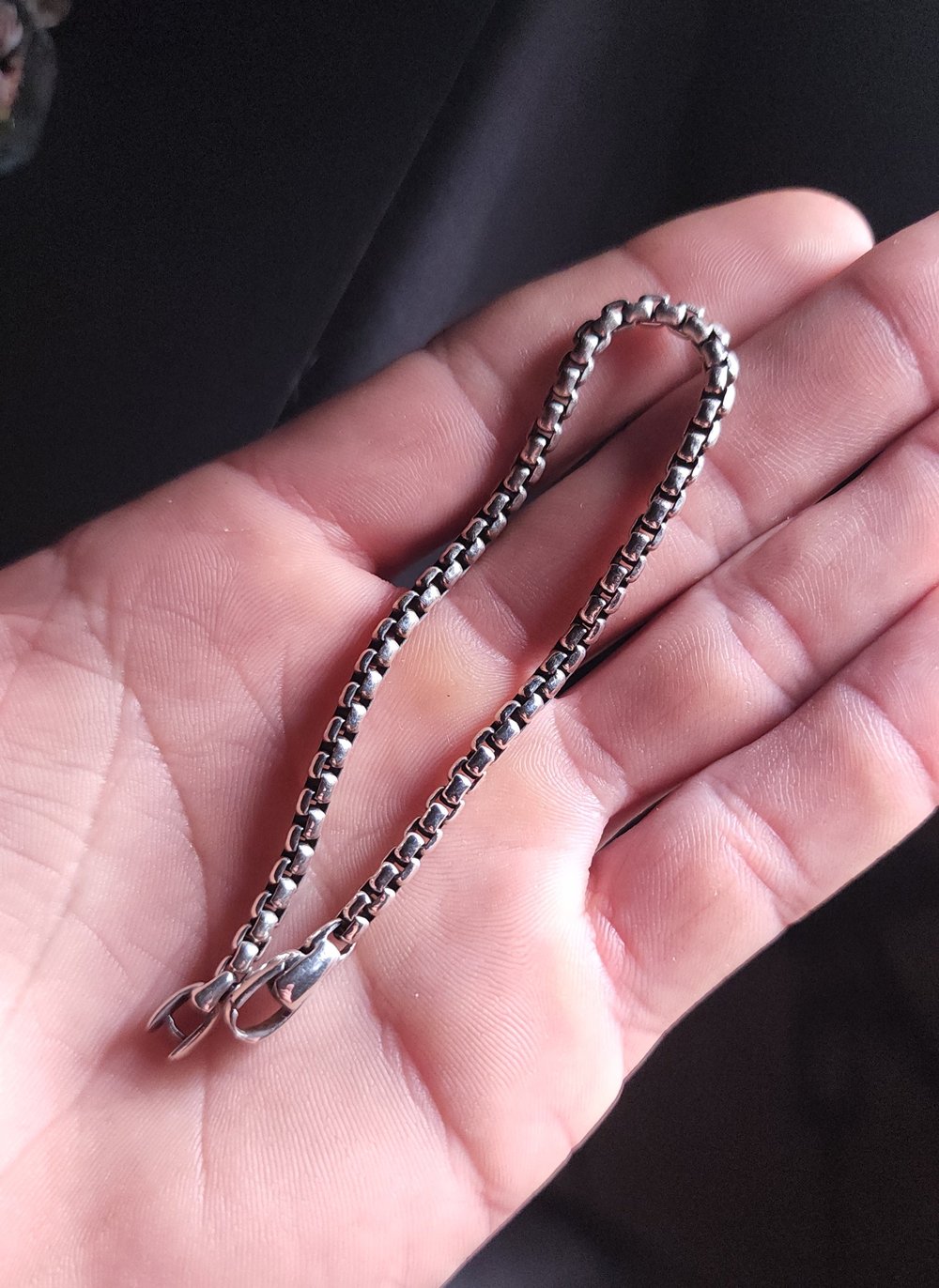 Image of Rounded Box Chain Bracelet