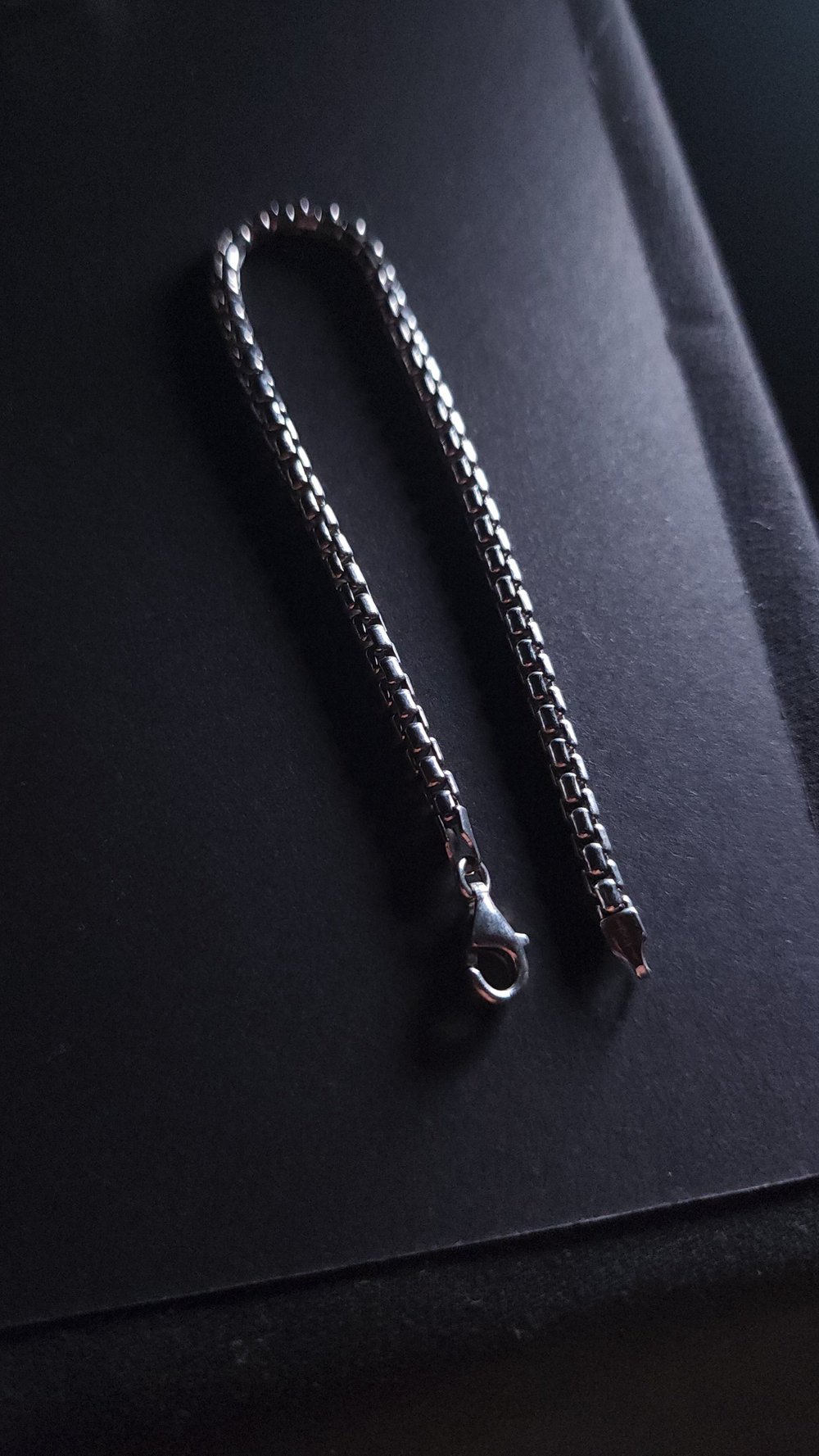 Image of Rounded box chain bracelet unbranded