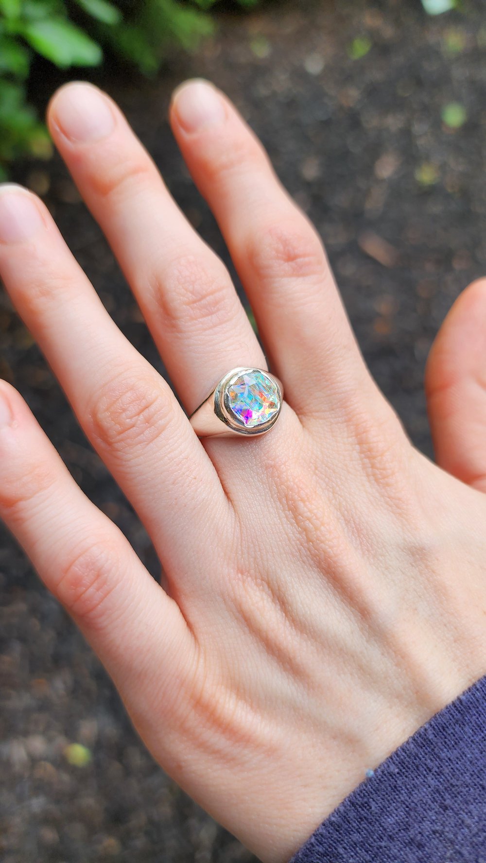 Image of Bezeled Radiance Ring