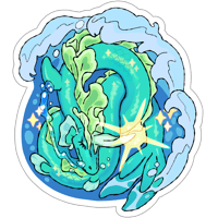 serpent form vicon sticker