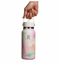 Image 4 of Hydro Flask™️ Limited Edition Wide Mouth with Flex Straw Cap 32 oz | Sugar Crush