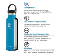 Image 7 of Hydro Flask™️ Limited Edition Wide Mouth with Flex Straw Cap 32 oz | Sugar Crush