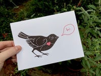 Image 2 of Happy Blackbird Thinking of You Greeting Card Set
