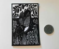 Image 4 of Loon Vinyl Sticker, 4-inch