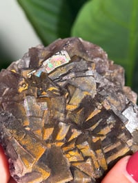 Image 10 of NATURAL RAINBOW IRIDESCENT CUBIC FLUORITE -CHINA- A