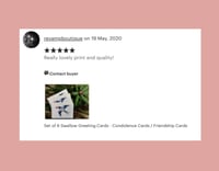 Image 5 of Swallow Vinyl Sticker, 3-in