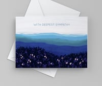 Image 2 of Sympathy Cards with Mountain Scene