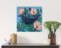 Image 3 of "Spring Starling" Acrylic Painting on Panel