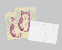 Image 1 of Contented Cat Postcard Set