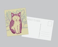 Image 2 of Contented Cat Postcard Set