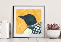 Image 1 of Loon Illustration Print