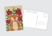 Image 2 of Autumn Animals Postcard Set