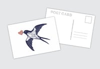 Image 2 of Swallow Postcard Set