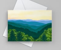 Image 2 of Blue Ridge Mountains Note Card Set
